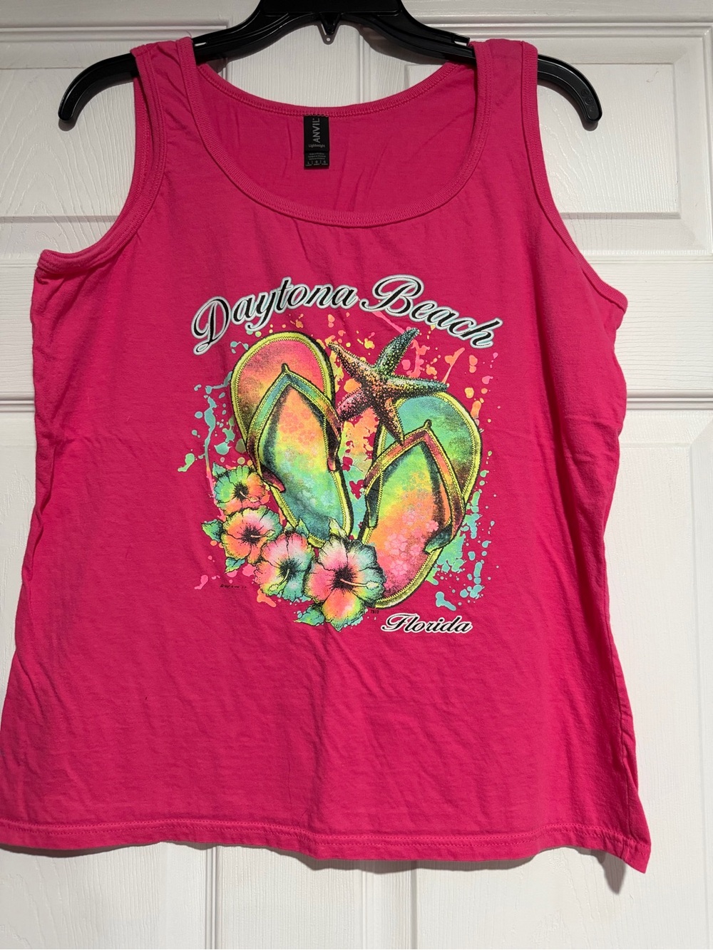 Anvil Lightweight Women's T-Shirt Pink